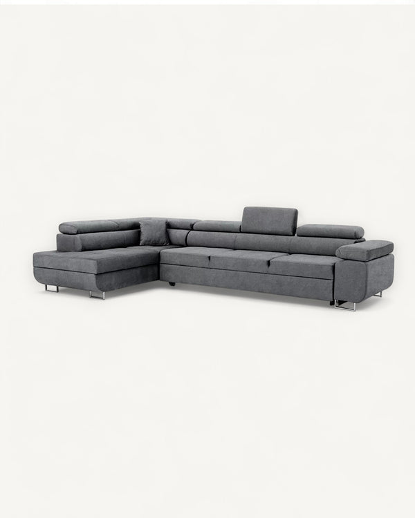 Ecksofa - Annabelle - Elegantes Design, die Perle der modernen Möbelwelt.