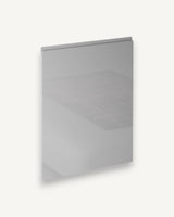 Geschirrspülerfront 60 cm - Velmora D60FZW Grau/Hochglanz