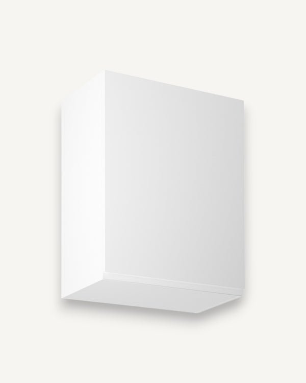 Hängeschrank 60 cm - Velmora G60 P/L - Weiß/Hochglanz