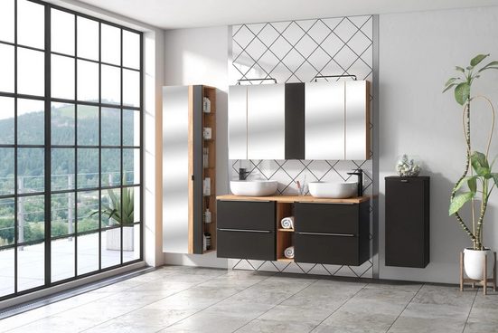 Badmöbel -Set - Capri Cosmos - Bietet viel Stauraum für Ihre Badutensilien.