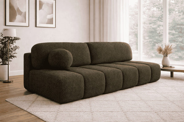 Schlafsofa – Stanley – Arena – 210 cm mit Bettkasten & Zierkissen