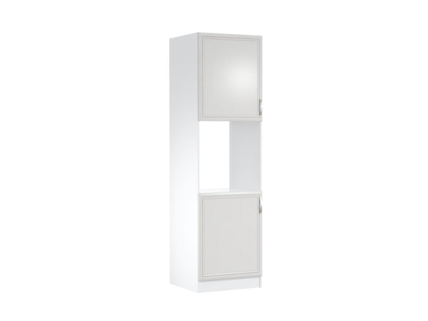 Herdumbauschrank D60P-P/L - Sycylia Weiß - Funktionalität und Design vereint