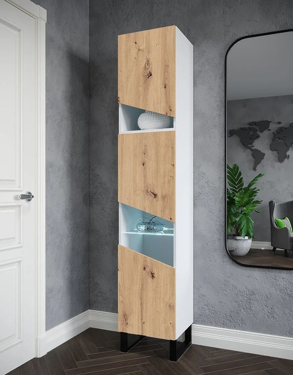Vitrine - Präsentieren Sie Ihre Sammlerstücke stilvoll (Vitrine, 1-St., Premium -R6) - ROYAL24_MARKT