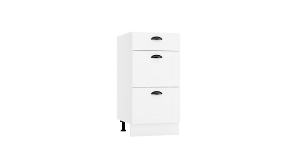 Unterschrank D40S3 – Elvara – 3 Schubladen für Organisation