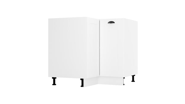 Eckunterschrank DRP P/L – Elvara – L-Form, Ecke voll nutzbar