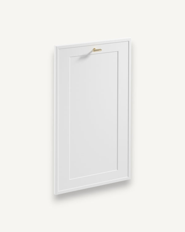 Geschirrspülefronten D45FZW - Sorento Weiß - Elegantes Design für Ihre Küche.