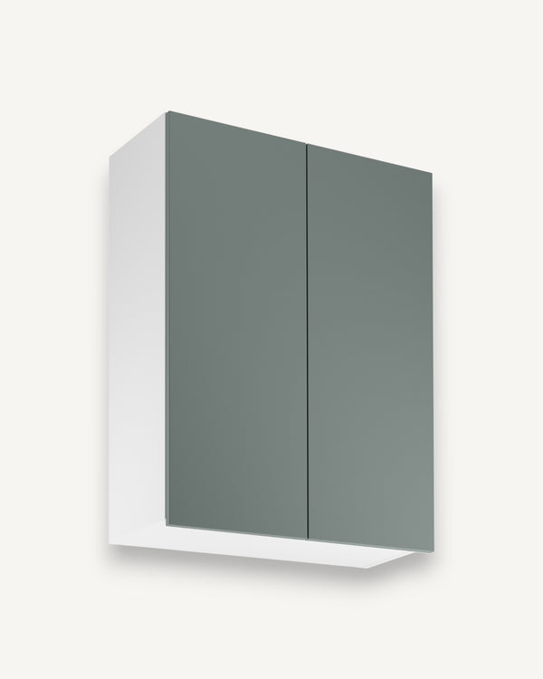 Hängeschrank G80 - Sorento Weiß Grün - Praktischer Stauraum in modernem Look. - ROYAL24_MARKT