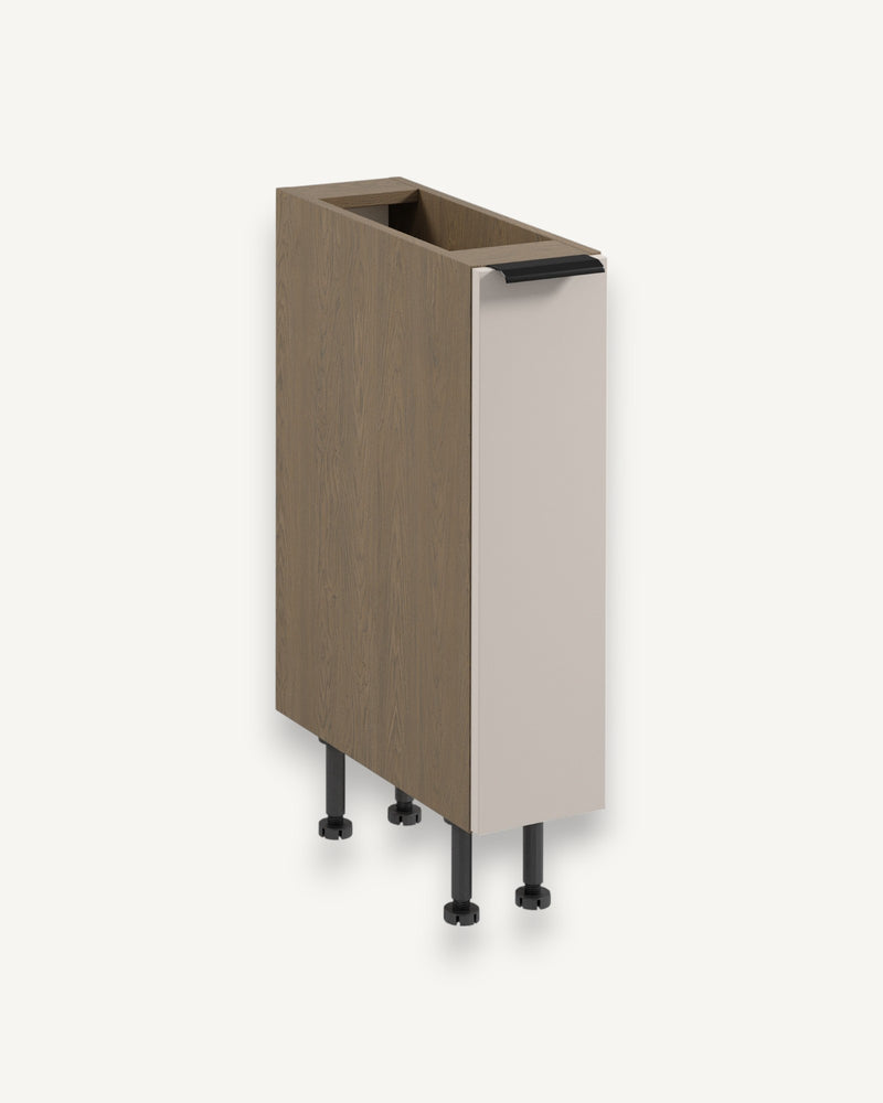 Apothekerschrank D20C – Sorento Beige – Maximale Funktionalität bei minimalem Platz.