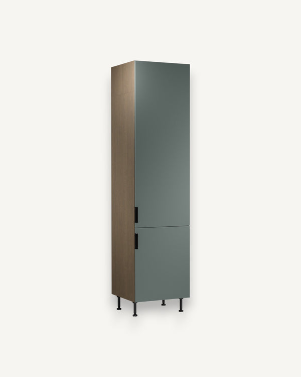 Hochschrank D60T P/L AX - Sorento Grün - Vertikaler Stauraum für jede Küche.