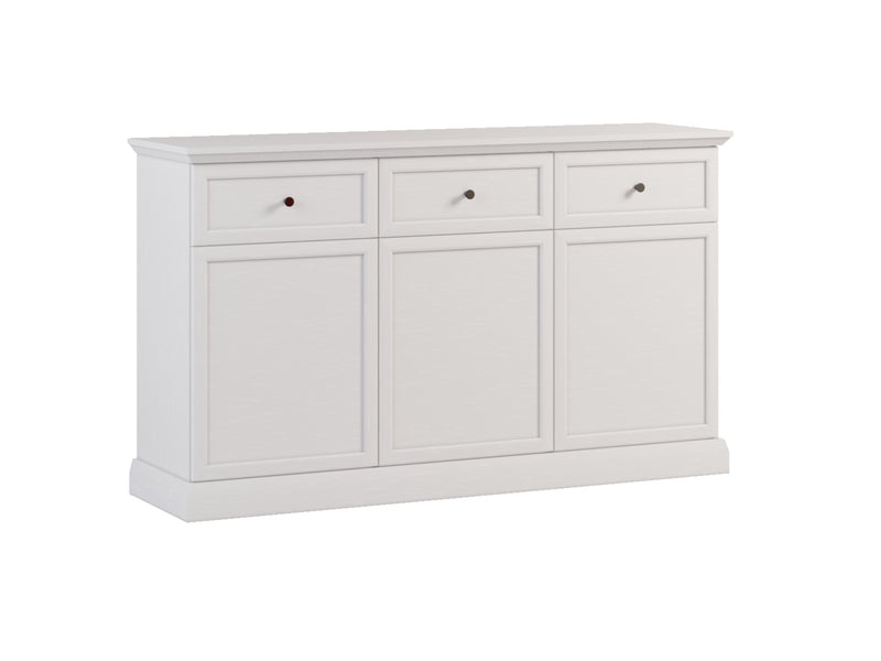 Livento Stilvolle Kommode mit 3 Türen und 3 Schubladen – Hochwertiges Sideboard im klassischen Design