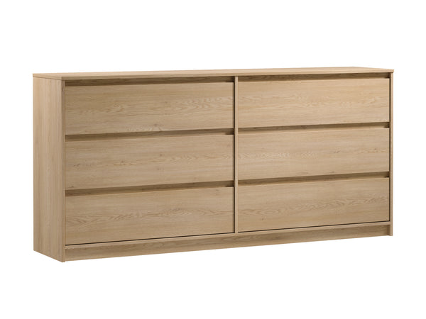 Mariva Kommode Elegant Modern Stilvoll Geräumig 6 Schubladen Cremona Eiche
