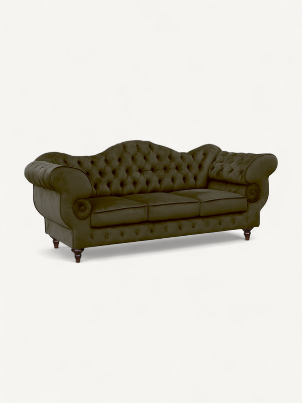 Gloria - Chesterfield Sofa - Hochwertiges - Garantierte Qualität - Elegantes Design -, 1.St x 3-Sitzer Sofa - ROYAL24_MARKT