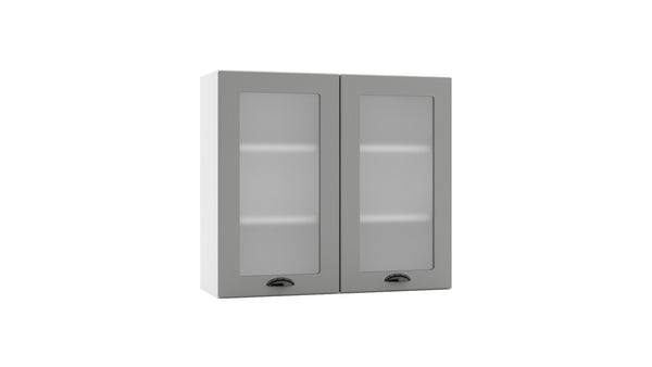 Glashängeschrank - WS80 P/L - Elvara - Elegante Wandlösung