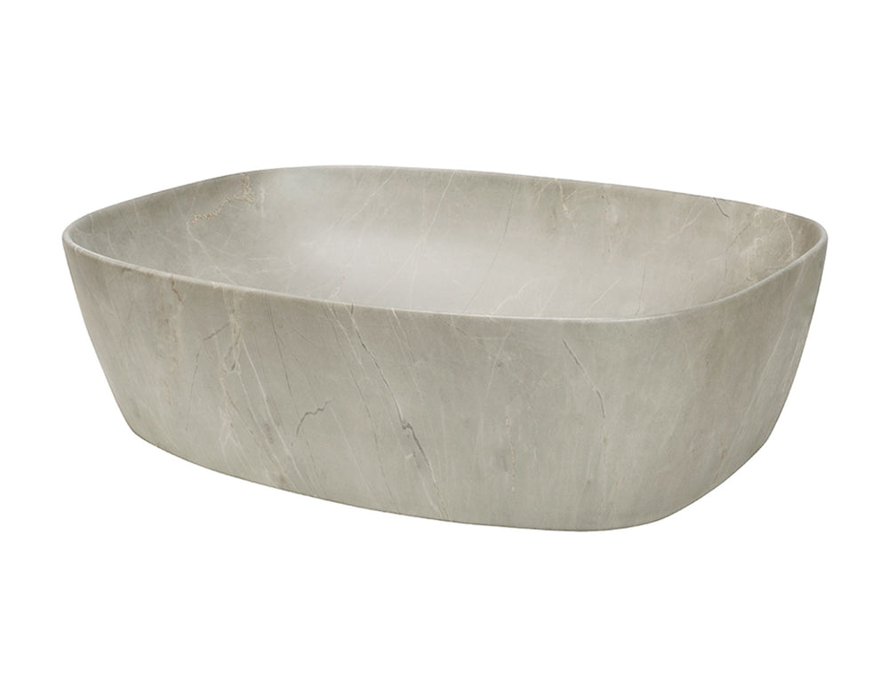 Aufsatzwaschbecken Annea 50,5 × 38,5 cm – matt, oval (Art.-Nr. CO-P-000373)
