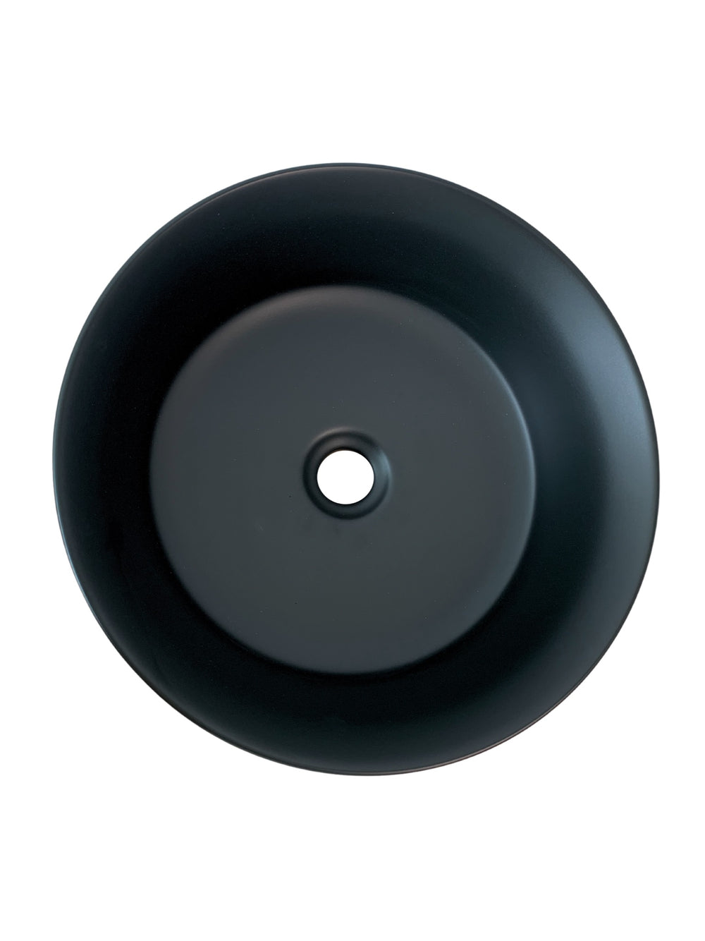 Aufsatzwaschbecken Madea 40 × 40 cm – Schwarz, matt, rund