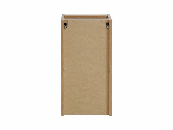 Badezimmer-Hängeschrank Novira Coast Evoke Eiche 30 × 57 × 39 cm mit 1 Tür
