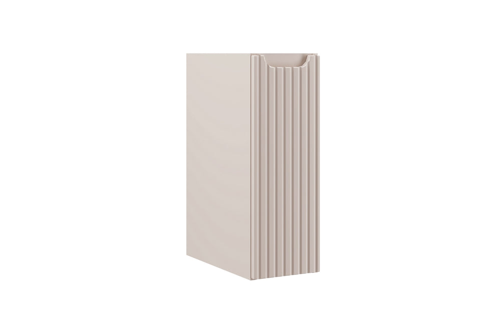Badezimmer-Hängeschrank Novira Kaschmir matt 20 × 57 × 39 cm mit 1 Tür