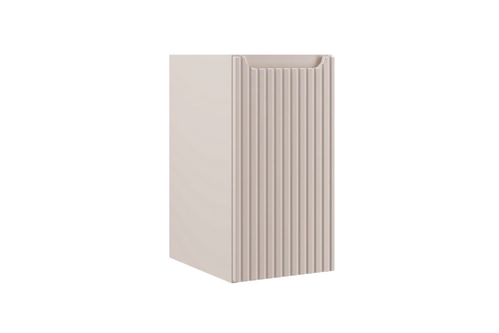 Badezimmer-Hängeschrank Novira Kaschmir matt 30 × 57 × 39 cm mit 1 Tür