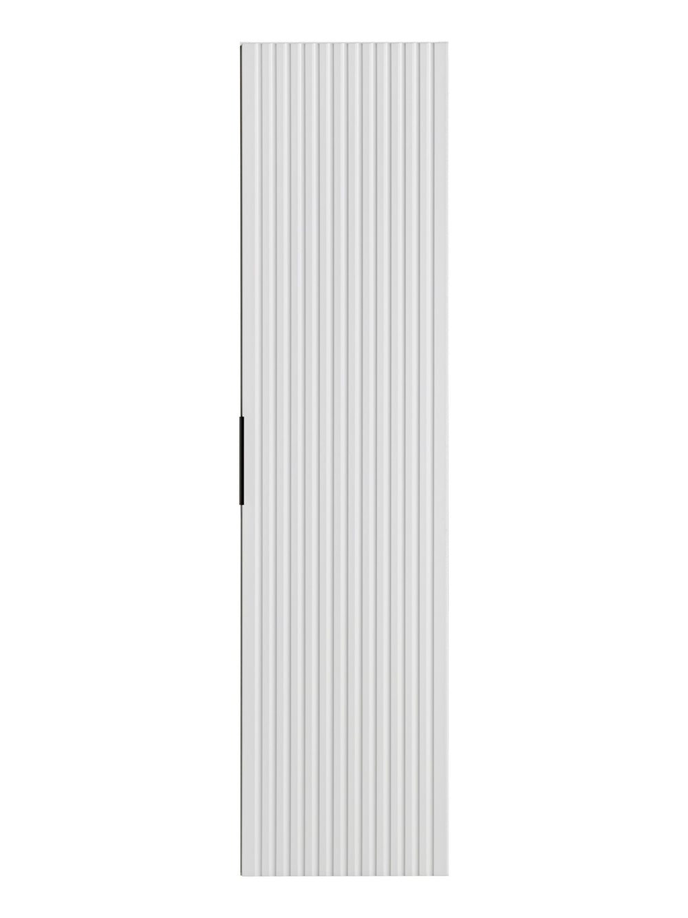 Badezimmer-Hochschrank Ardena Weiß matt 35 × 140 × 25 cm mit 1 Tür