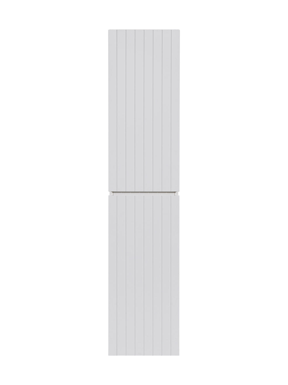 Badezimmer-Hochschrank Ikona Weiß 35 × 160 × 33 cm mit 2 Türen
