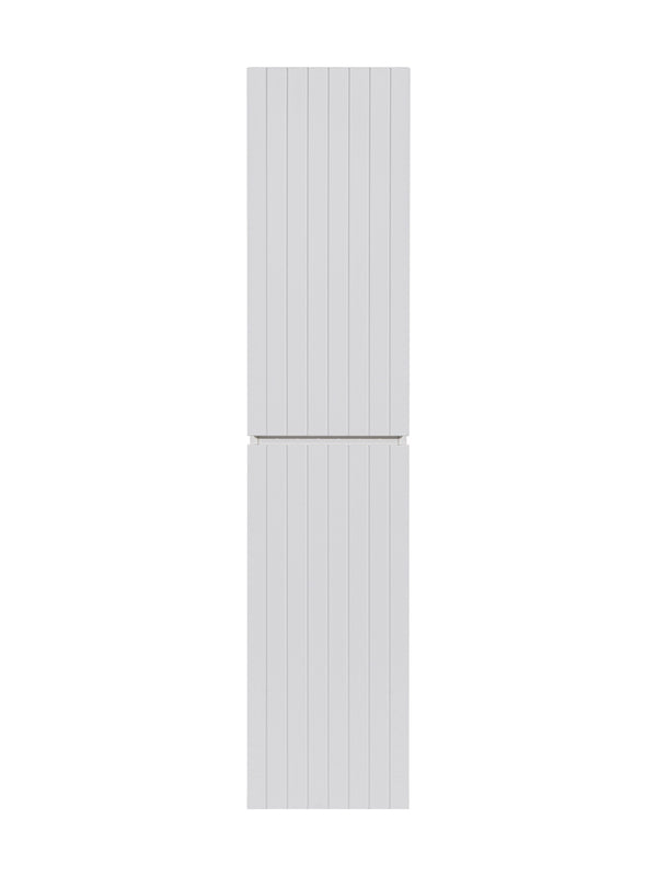 Badezimmer-Hochschrank Ikona Weiß 35 × 160 × 33 cm mit 2 Türen