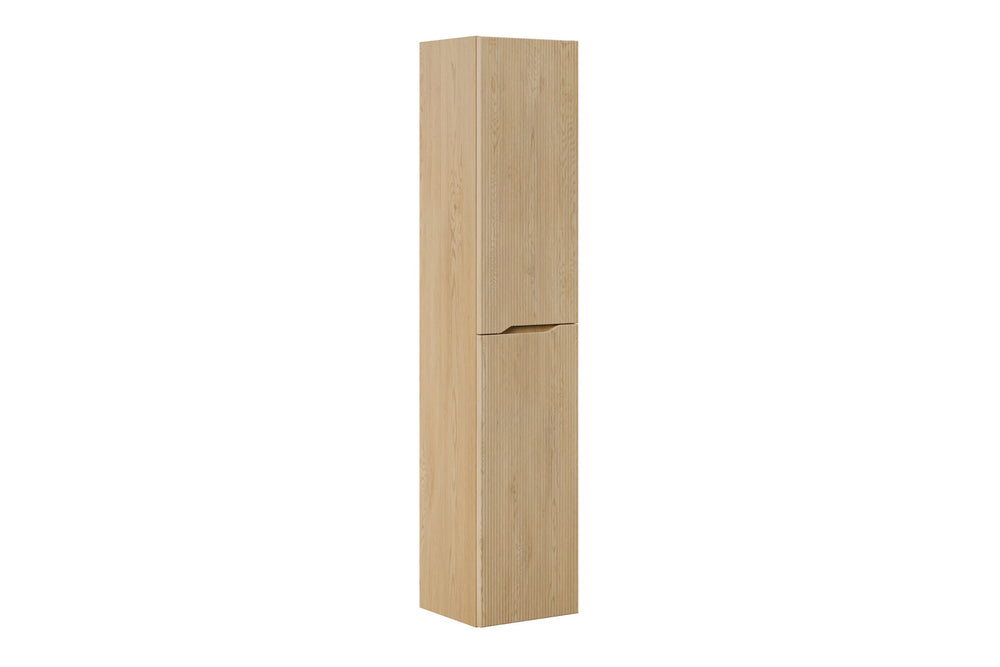 Badezimmer-Hochschrank Nordisa Cremona Eiche 35 × 170 × 33,5 cm mit 2 Türen