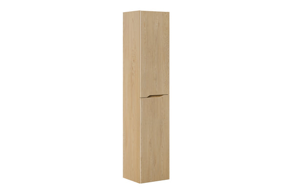 Badezimmer-Hochschrank Nordisa Cremona Eiche 35 × 170 × 33,5 cm mit 2 Türen