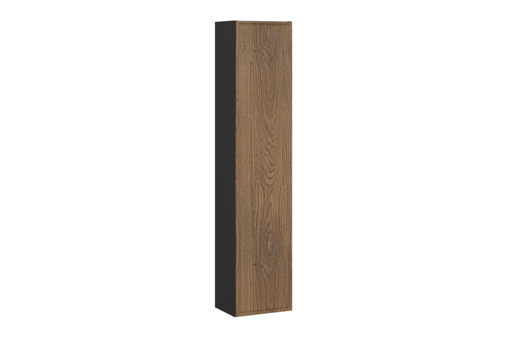 Badezimmer-Hochschrank Talvera Casella Eiche 30 × 140 × 25,5 cm mit 1 Tür