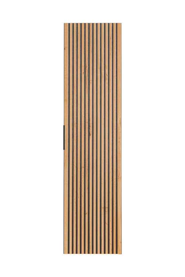 Badezimmer-Hochschrank Xylara Wotan Eiche 35 × 140 × 25 cm mit 1 Tür