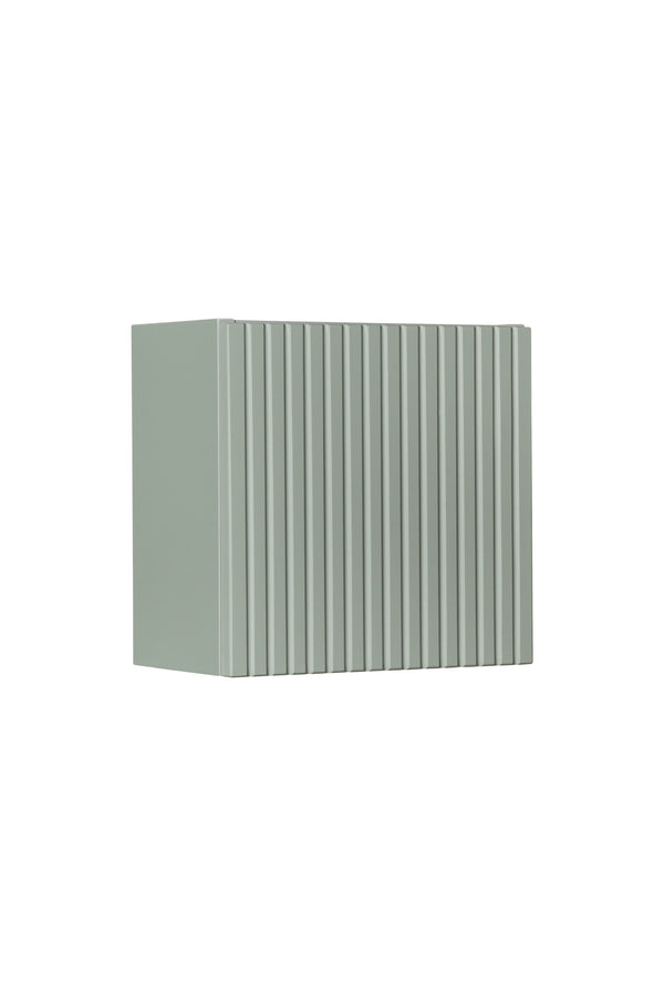 Badezimmer-Oberschrank Linora Schilfgrün 30 × 30 × 18,9 cm mit 1 Tür