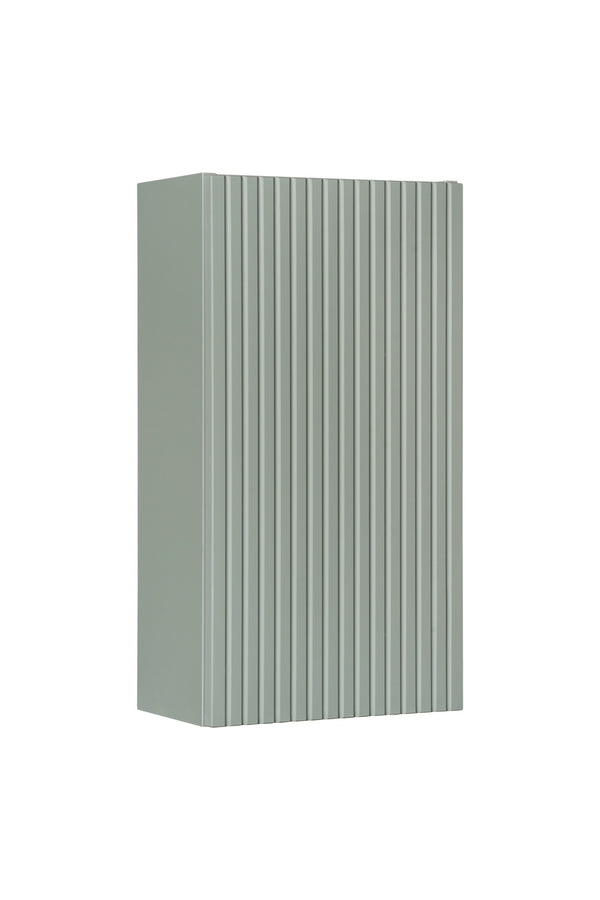 Badezimmer-Oberschrank Linora Schilfgrün 30 × 57 × 18,9 cm mit 1 Tür