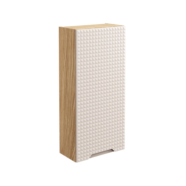 Badezimmer-Oberschrank Luxera Beige 35 × 75 × 19 cm mit 1 Tür