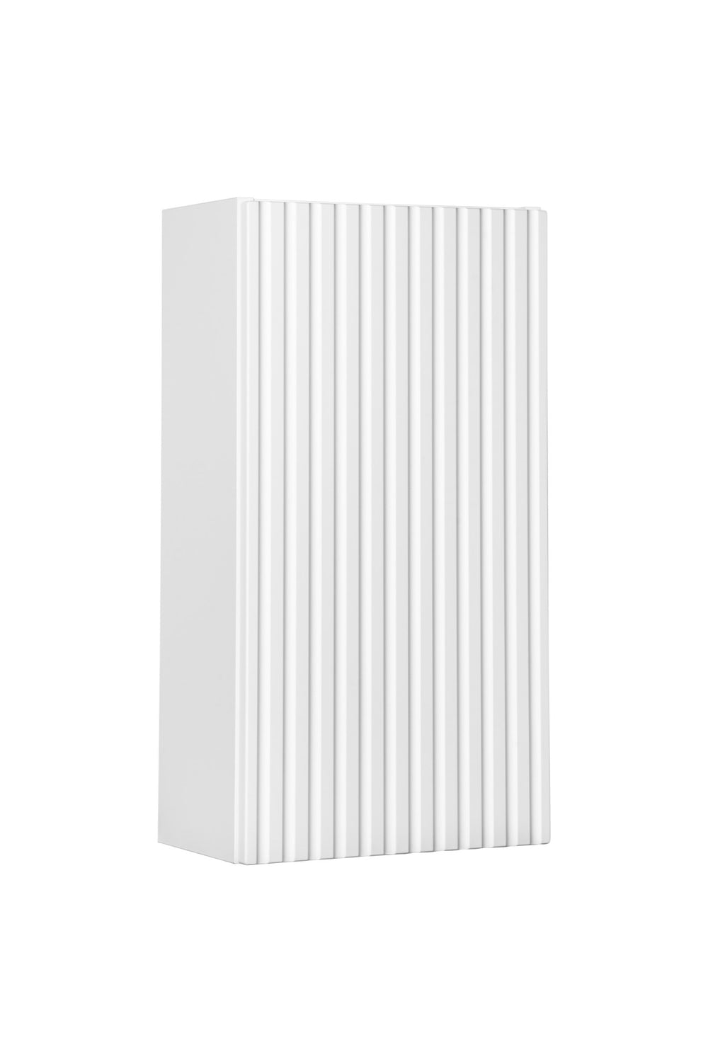 Badezimmer-Oberschrank Novira Weiß matt 30 × 57 × 18,9 cm mit 1 Tür
