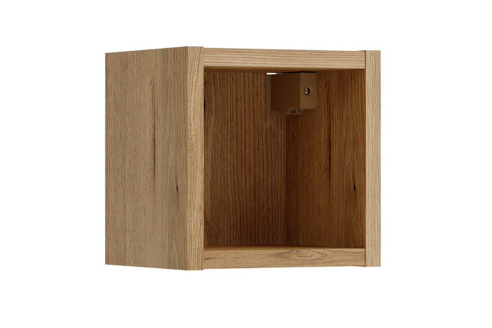 Badezimmer-Wandschrank offen Novira Coast Evoke Eiche 20 × 20 × 17,3 cm