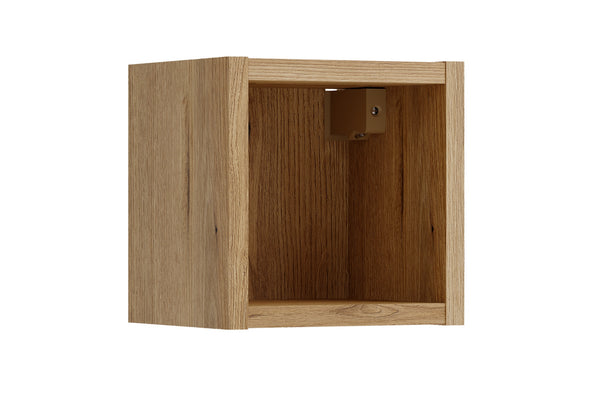 Badezimmer-Wandschrank offen Novira Coast Evoke Eiche 20 × 20 × 17,3 cm