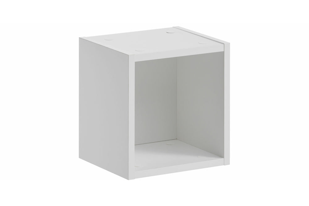Badezimmer-Wandschrank offen Novira Weiß matt 26,7 × 27,9 × 21,3 cm
