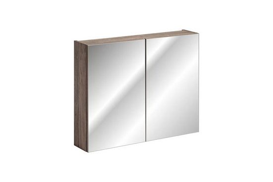 Badezimmerspiegelschrank – Santa Fe Oak – Ansprechendes Design mit praktischem Stauraum.