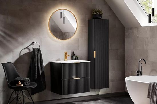 Badmöbel-Set – Adel Black – Praktisch und ideal für den täglichen Gebrauch.