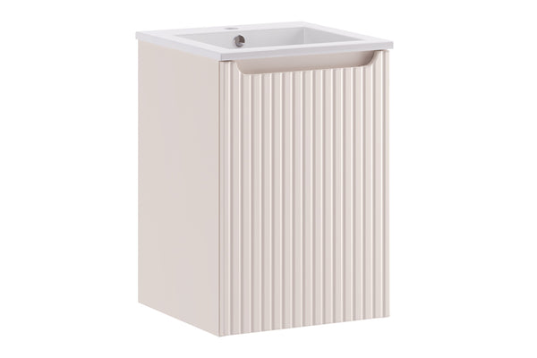 Badmöbel-Set Novira Kaschmir 40 cm – Waschbecken + Waschbeckenunterschrank