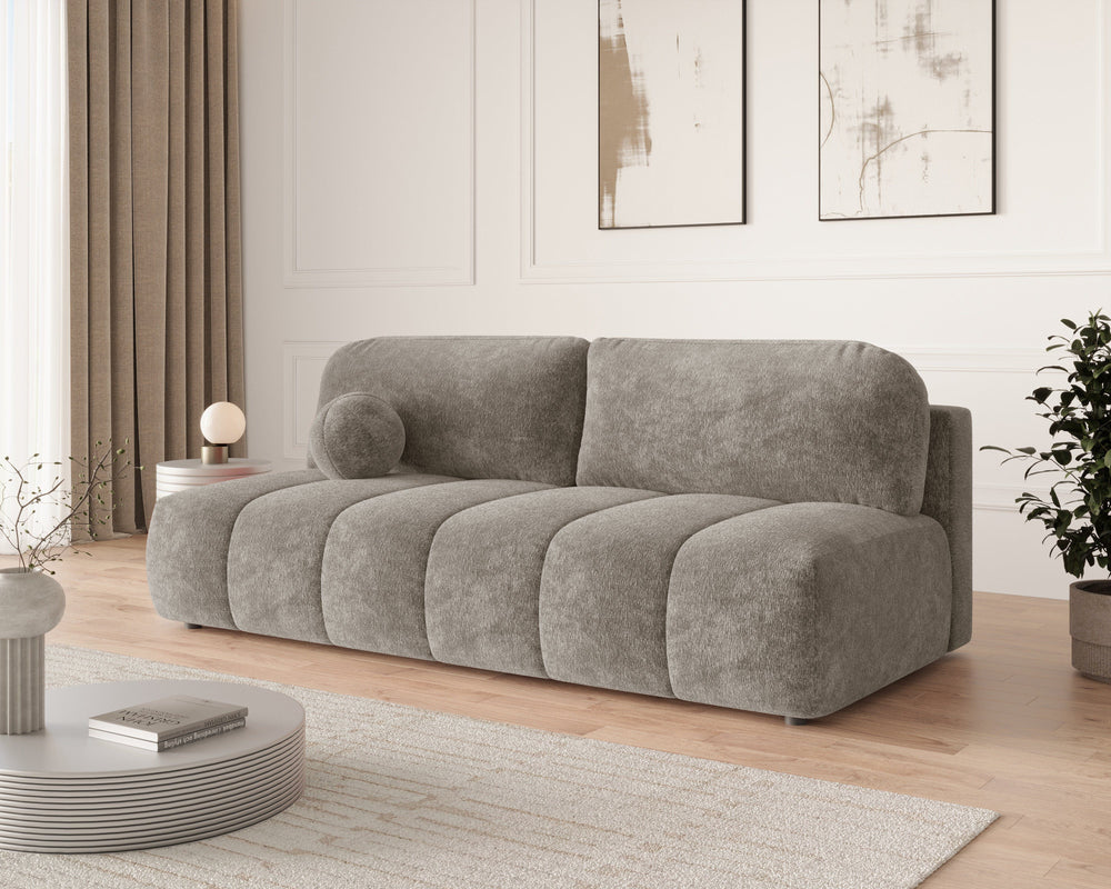 Schlafsofa – Stanley – Amari – 210 cm mit Bettkasten & Zierkissen