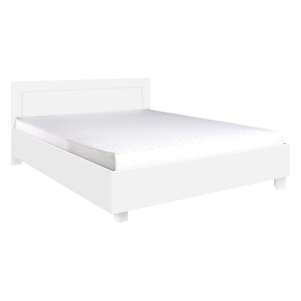 Cezar Doppelbett 160 × 200 cm – Weiß