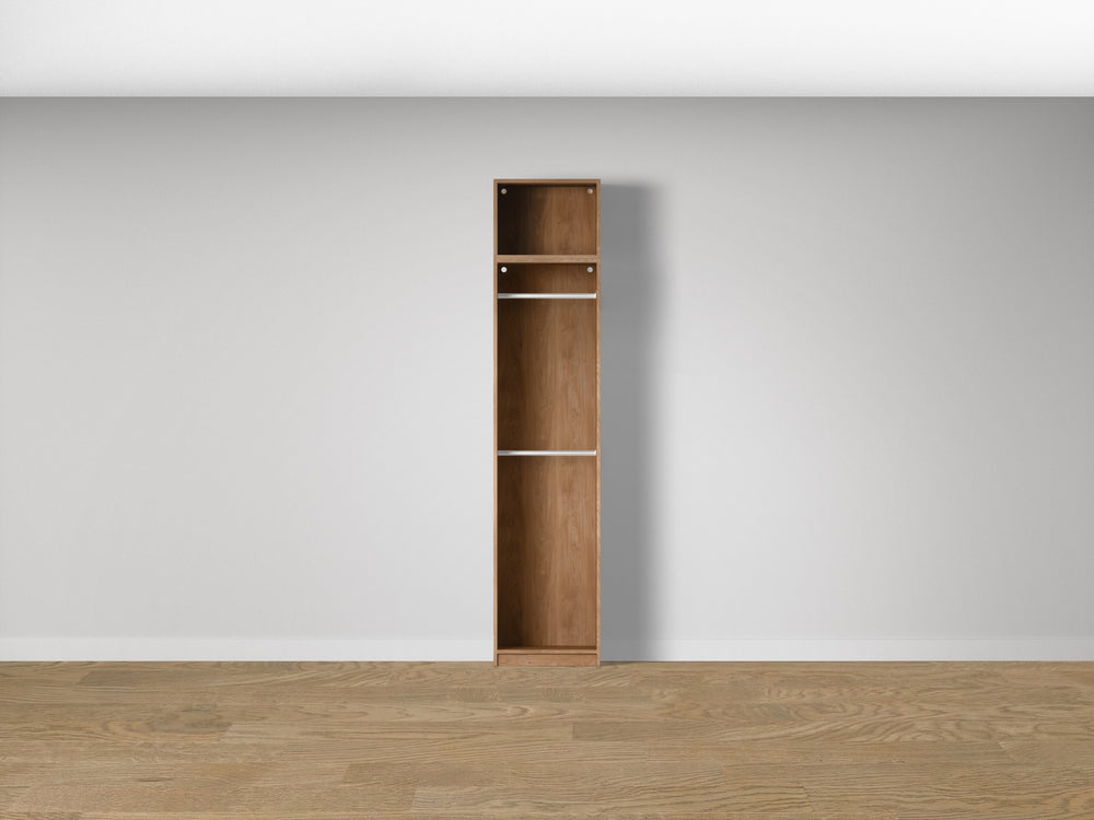 Combo Kleiderschrank-Set 02 – Korpus S1D mit 2 Kleiderstangen