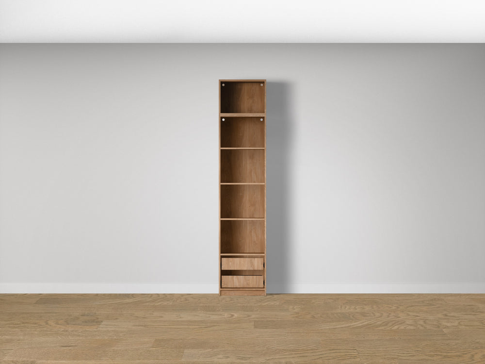 Combo Kleiderschrank-Set 03 – Korpus S1D mit 2 Schubladen