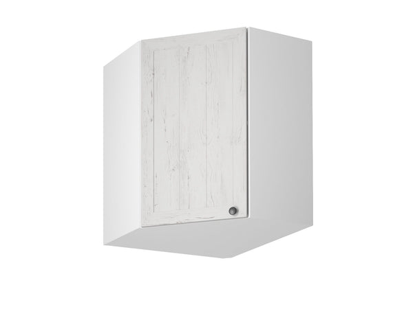Eckhängeschrank G60N – Provence Andersen Pinie – Diagonale Front