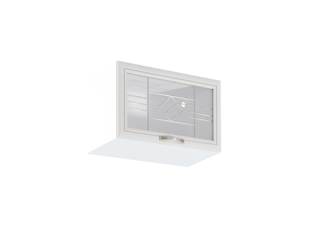 Glashängeschrank G60KSN – Sycylia Weiß