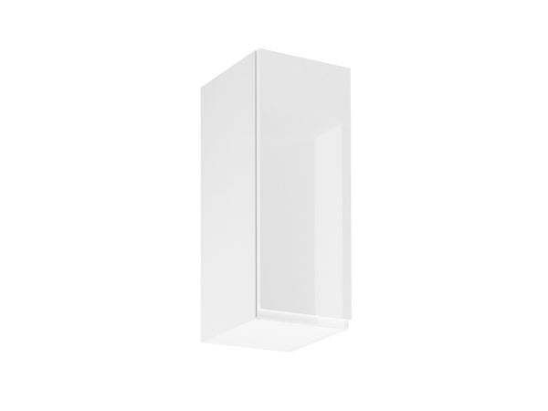 Hängeschrank 30 cm – Velmora G30 P/L Weiß / Hochglanz