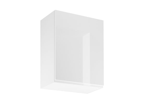 Hängeschrank 60 cm – Velmora G60 P/L Weiß/Hochglanz