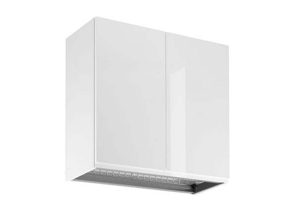 Hängeschrank 80 cm – Velmora G80C – Weiß / Hochglanz