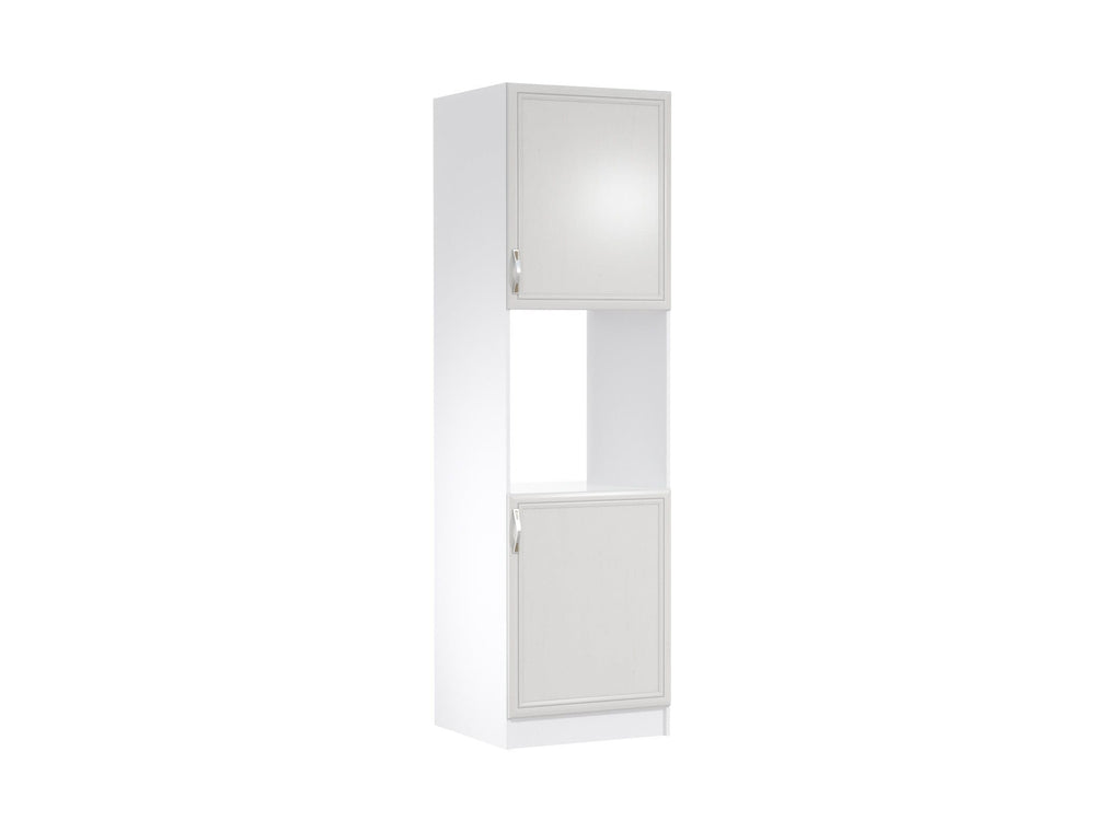 Herdumbauschrank D60P-P/L – Sycylia Weiß – Funktionalität und Design vereint