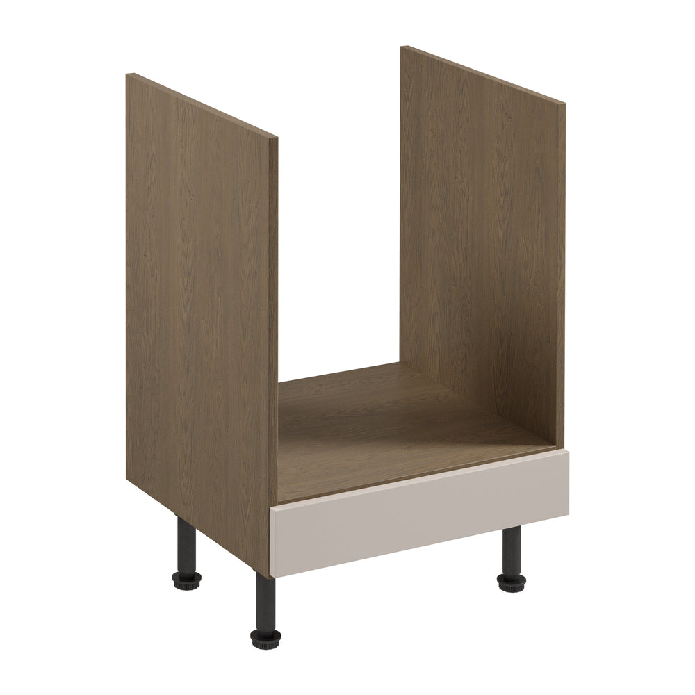 Herdumbauschrank D60ZK – Sorento Beige – Elegante Einfassung für Ihren Herd